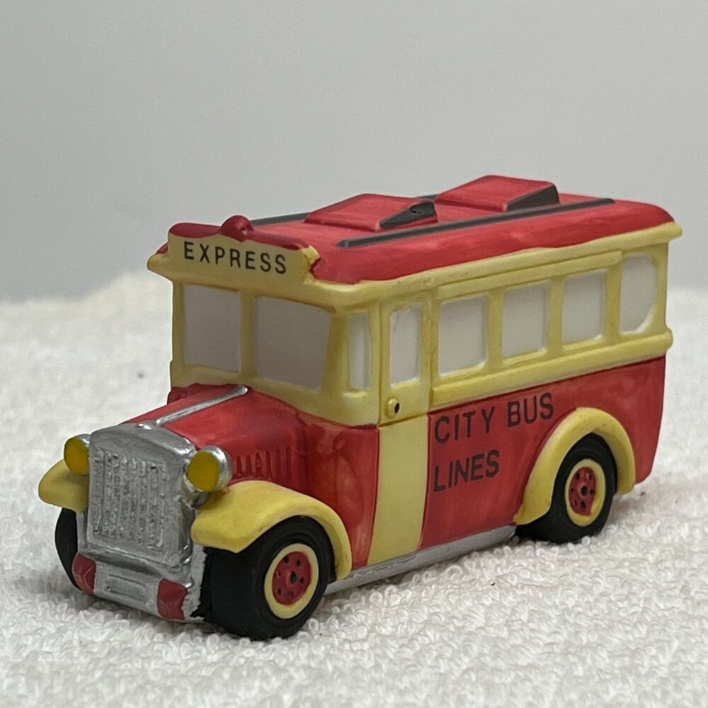 Dept 56 Transport - City Bus, Christmas in the City Loose Figurine from 1988 - Picture 4 of 8